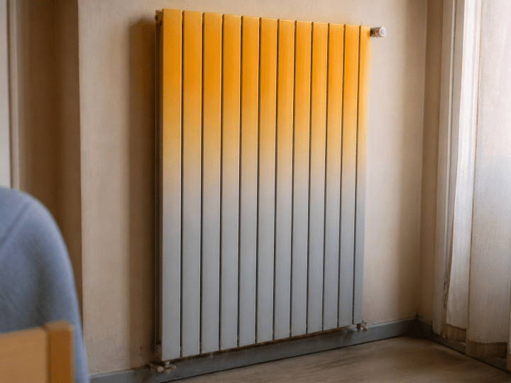 Pourquoi votre radiateur est chaud en haut et froid en bas, et comment y remédier