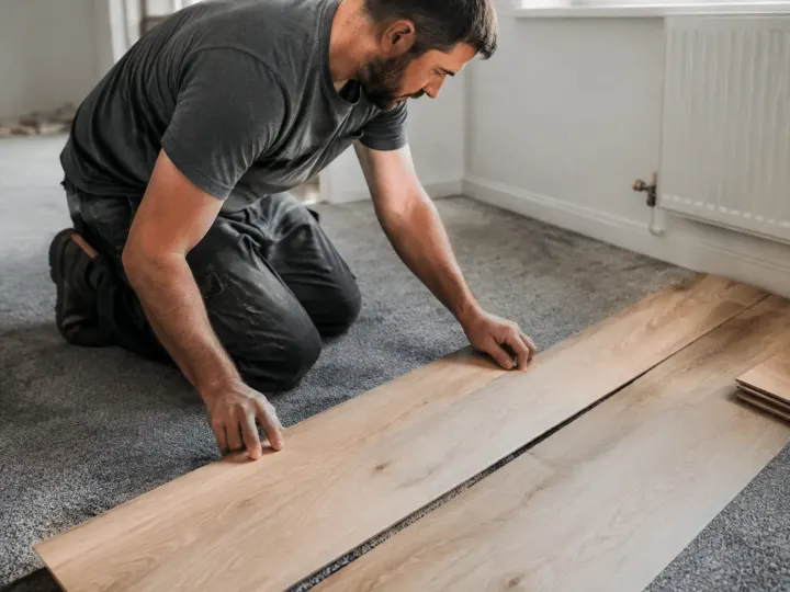 Comment poser du parquet sur une moquette existante ?
