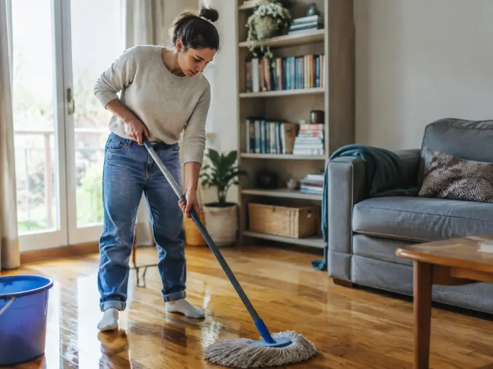 Comment laver du parquet flottant sans l&rsquo;abîmer, étape par étape
